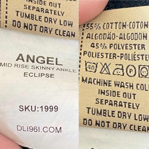 DL1961 Angel Mid-Rise Skinny Jeans - Picture 14 of 14